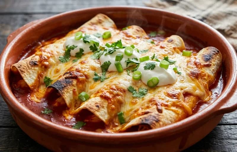 Chicken Flauta Casserole with Guacamole - Recipe 1