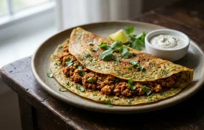 Chicken Keema Pesarattu