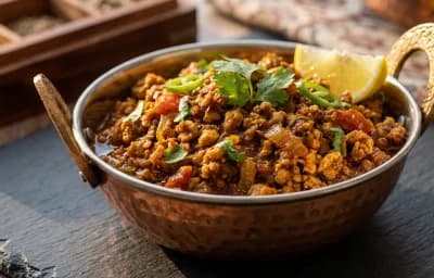 Chicken Keema Topping