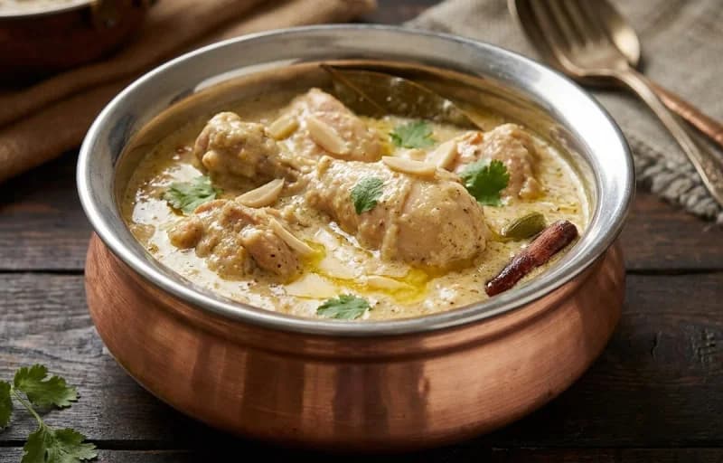 Chicken Korma with Tandoori Roti - Recipe 1