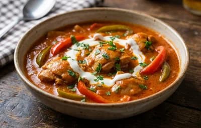 Chicken Paprikash