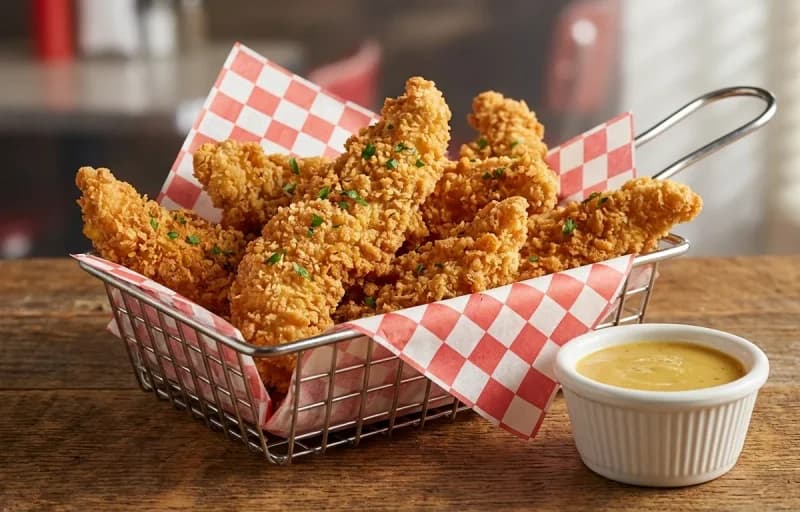 Waffles, Chicken Strips and Maple Syrup - Recipe 2