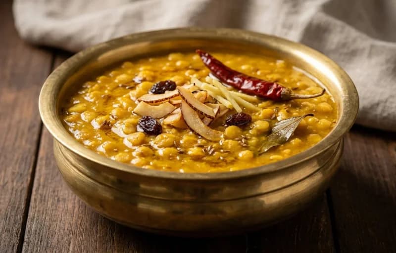 Radhaballabhi with Cholar Dal - Recipe 2