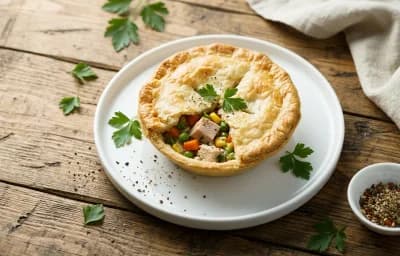 Crust-Light Chicken Pot Pie