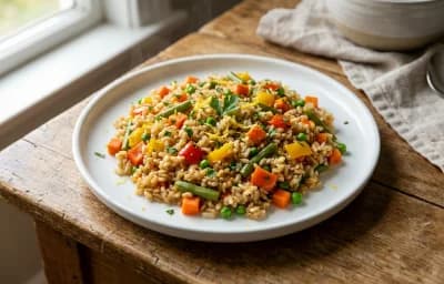 One-Pot Rice and Vegetable Pilaf