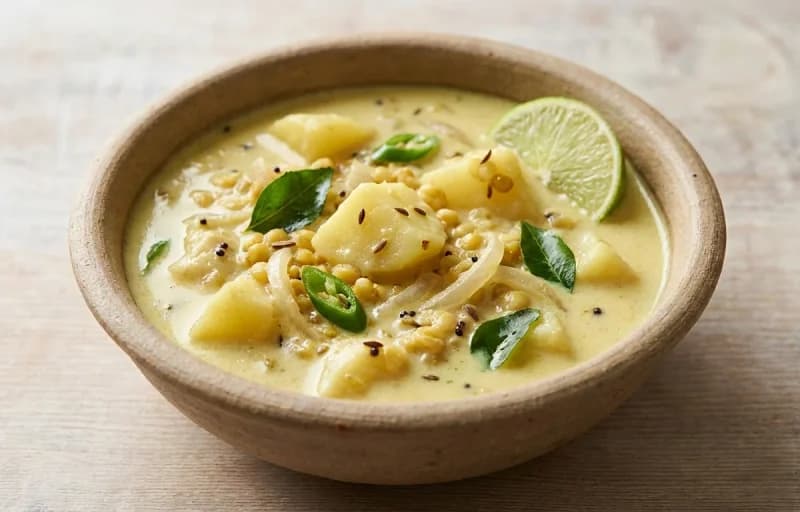 Idiyappam with Coconut Milk Sodhi - Recipe 2