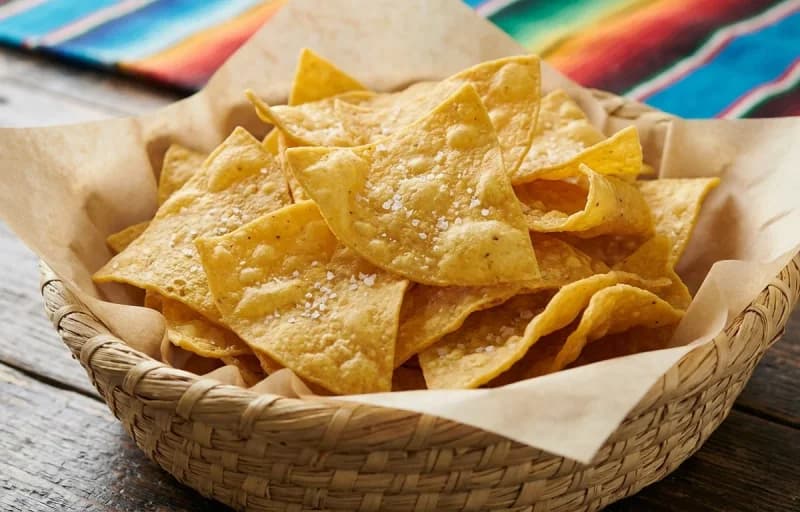 Corn Chips with Green Chile Queso Dip - Recipe 1