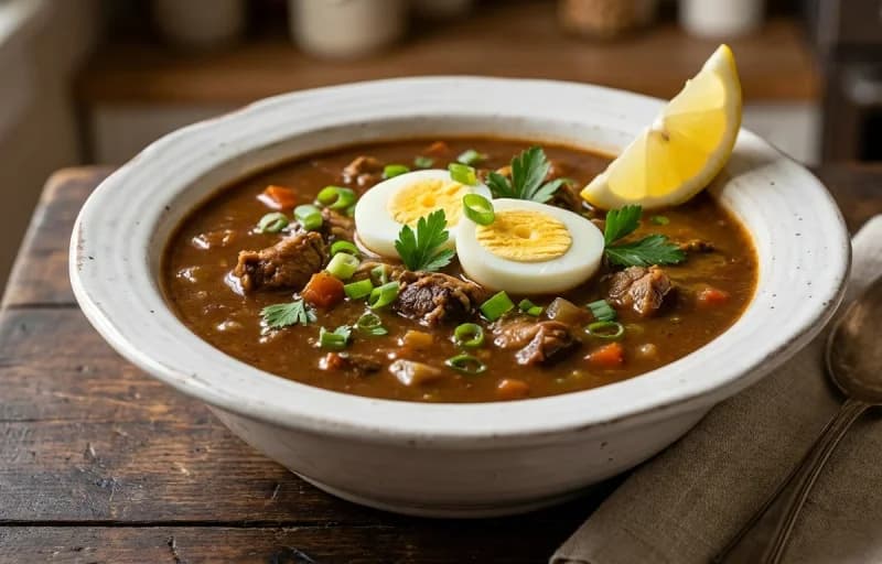 Creole Turtle Soup, She-Crab Soup and French Bread - Recipe 1