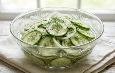 Cucumber and Onion Salad