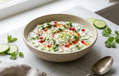 Cucumber Greek Yogurt Raita