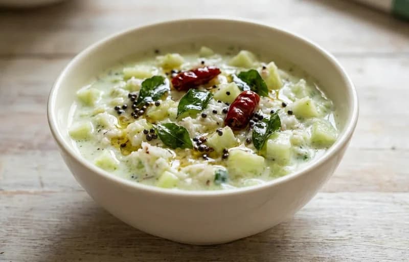 Kaikari Biryani with Cucumber Pachadi - Recipe 2