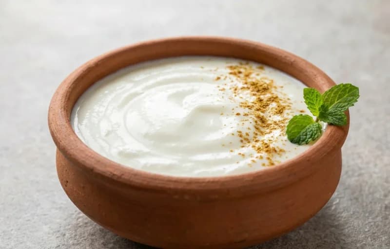 Vegetable Pulao, Dahi and Roasted Papad - Recipe 2