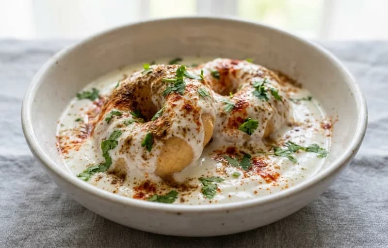 Dahibara, Kashmiri Dum Aloo and Ghuguni - Recipe 1