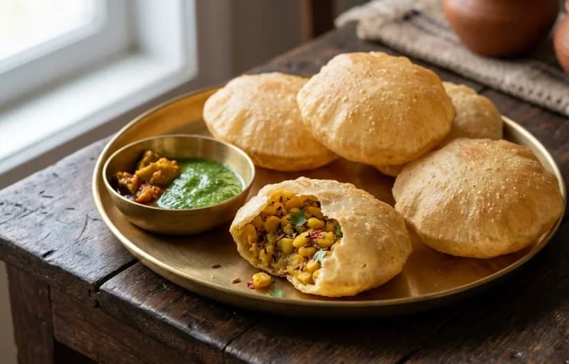 Dal Puri with Aam ki Launji - Recipe 1