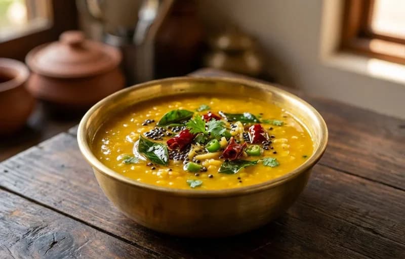 Tondli Bhaji, Dalithoy and Goan Coconut Rice - Recipe 2