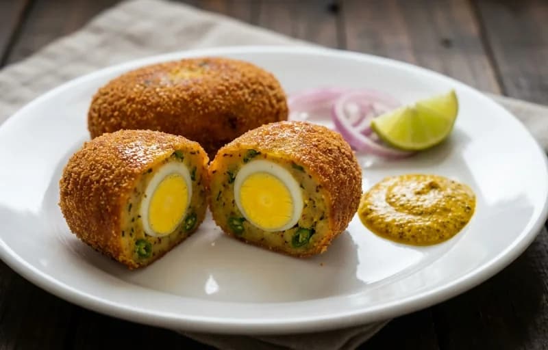 Dimer Cutlet with Bengali Kasundi - Recipe 1