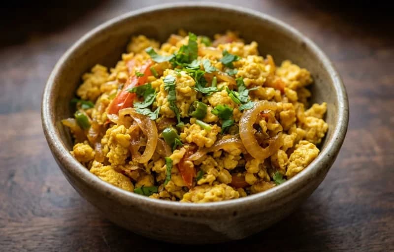 Ghugni with Dimer Jhuri - Recipe 2