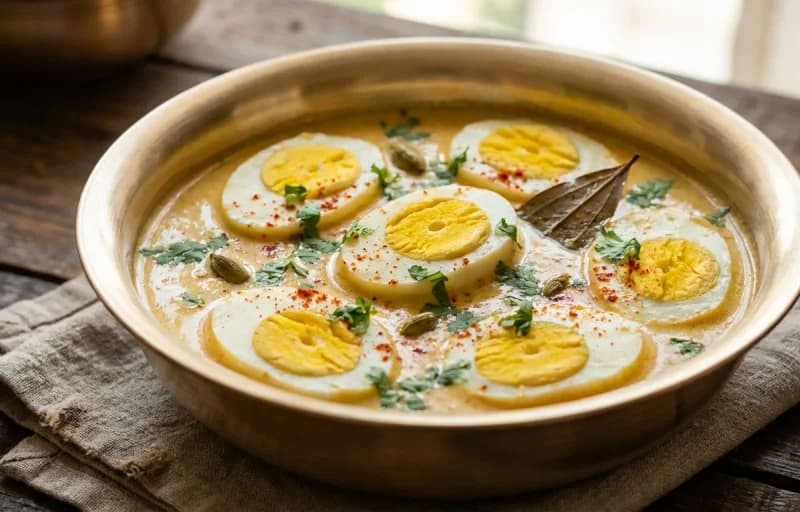 Doi Dim with Bengali Porota - Recipe 1