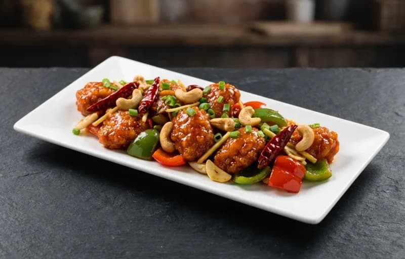 Chicken Manchow Soup, Dragon Chicken and Vegetable Fried Rice - Recipe 2