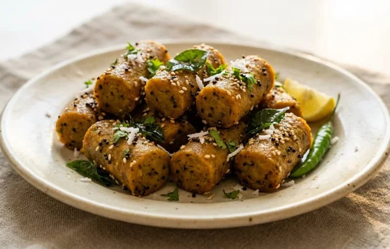 Dudhi Muthia with Masala Chai - Recipe 1