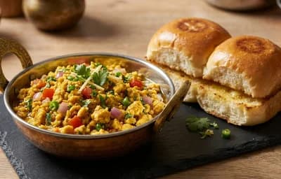 Egg Bhurji Pav