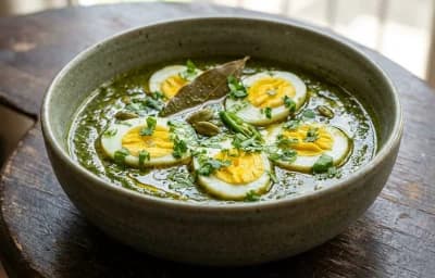 Egg Dhaniwal Korma