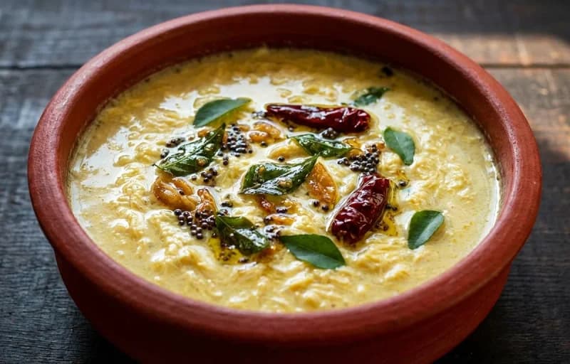 Egg Drop Coconut Curry with Steamed Basmati Rice - Recipe 1