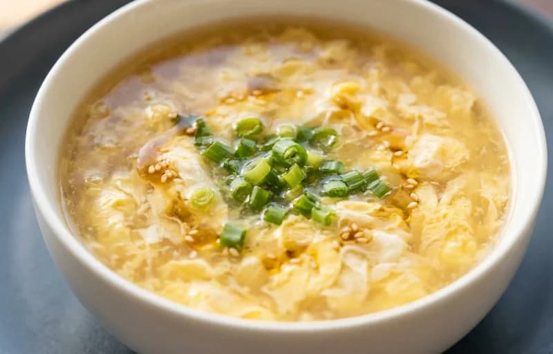 Egg Drop Soup with Veg Hakka Noodles - Recipe 1