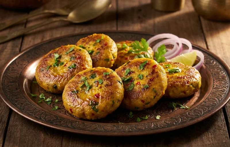 Egg Galouti Kabab with Ulte Tawe ka Paratha - Recipe 1