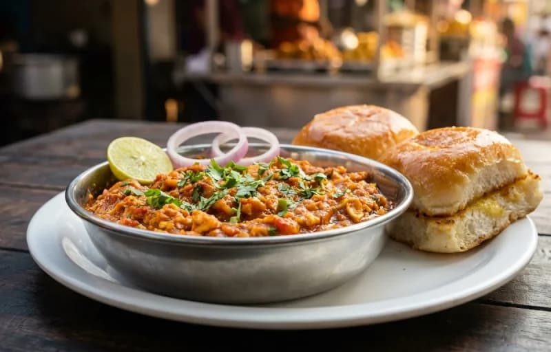 Egg Ghotala with Phulka - Recipe 1