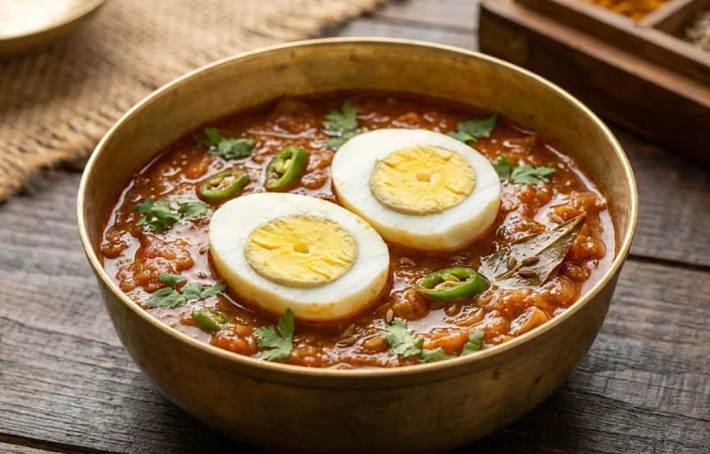 Egg Gravy with Egg Fried Rice - Recipe 1