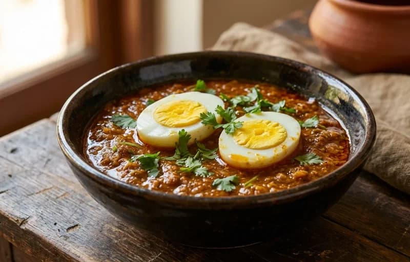 Steamed Basmati Rice with Egg Kalvan - Recipe 2