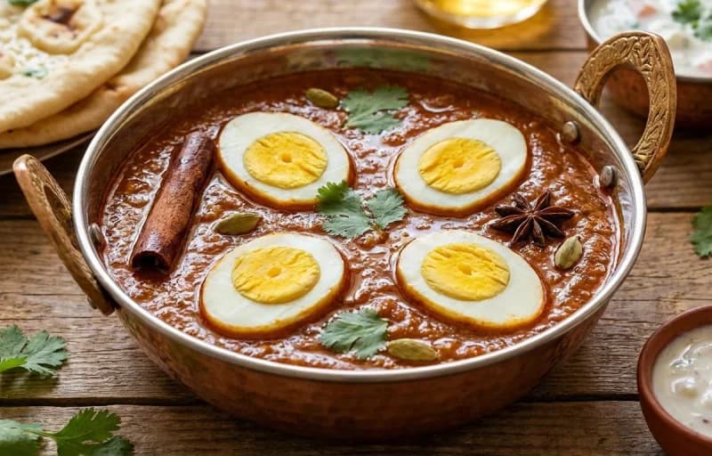 Egg Pouch Curry