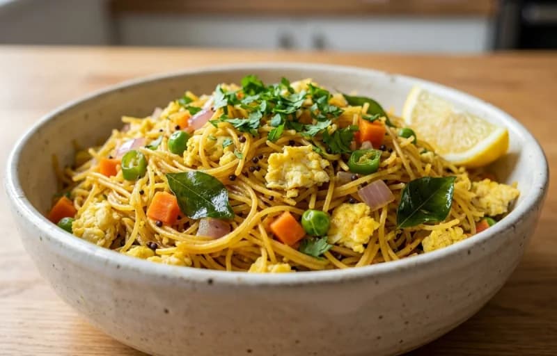 Egg Semiya Upma