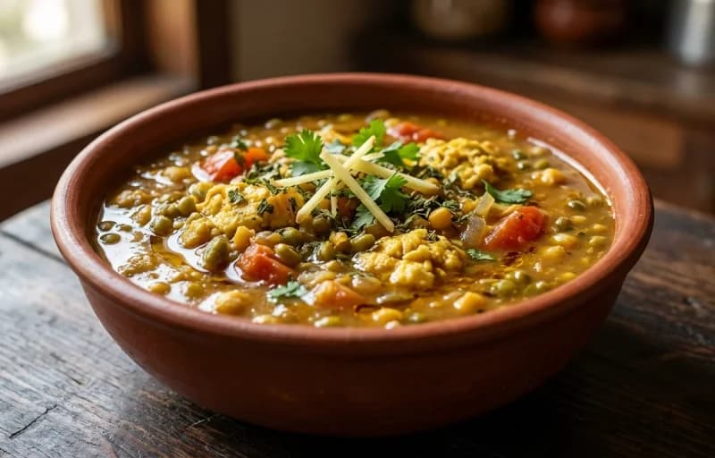Egg Torka, Roti and Kachumber Salad - Recipe 1