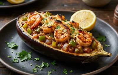 Eggplant Pirogue
