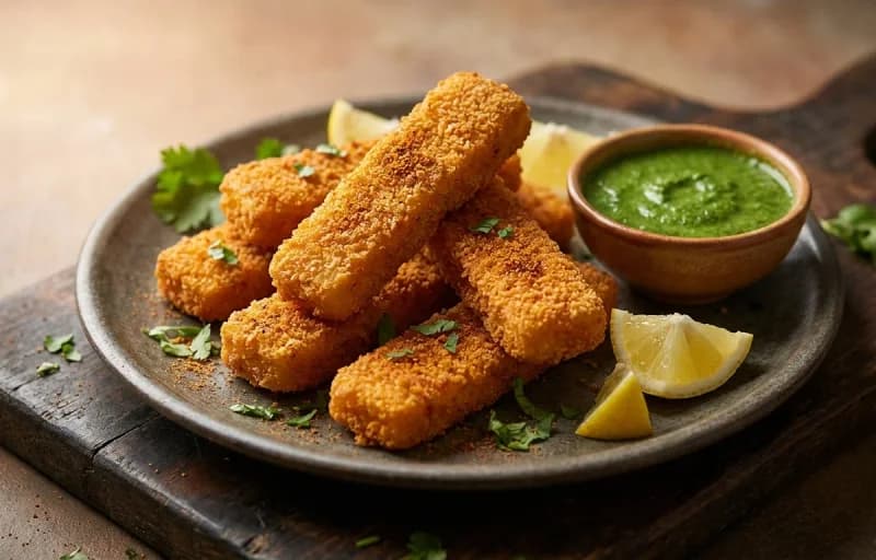 Fish Fingers with Tomato Ketchup - Recipe 1