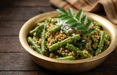 French Beans Sukka