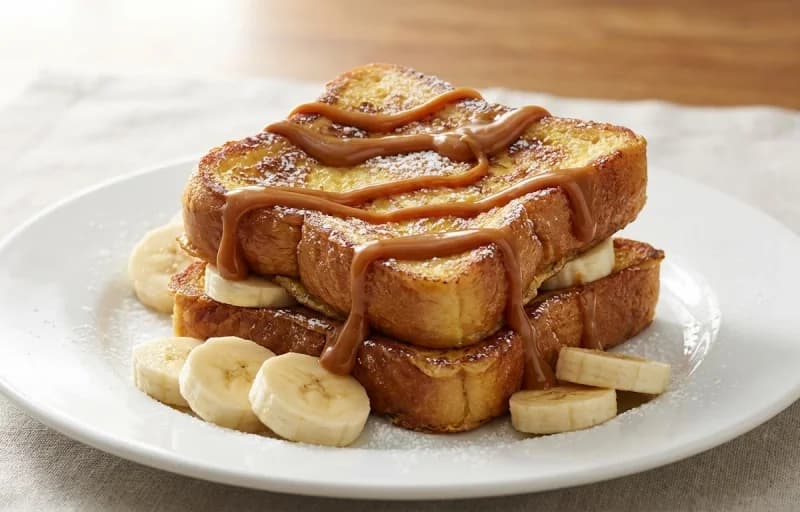 French Toast with Dulce de Leche with Mixed Fresh Berries - Recipe 1