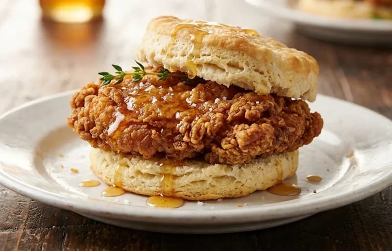 Fried Chicken Biscuit