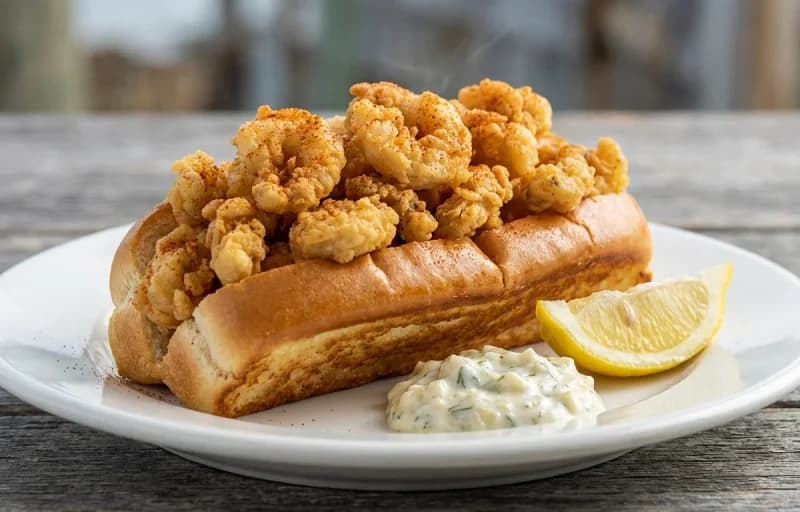 Fried Clam Roll