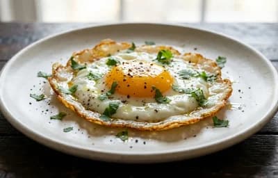 Fried Egg with Black Pepper