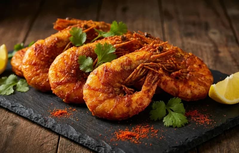 Fried Prawns with Sweet Chili Sauce - Recipe 1