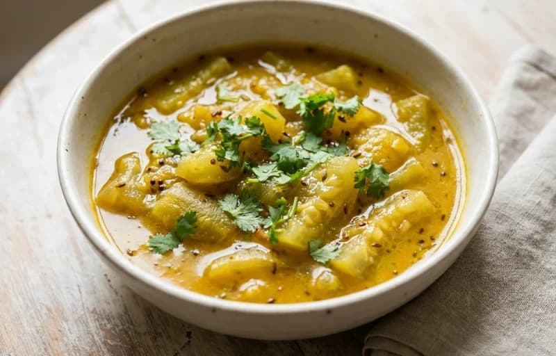 Galka nu Shaak, Rotli and Egg Bhurji - Recipe 1