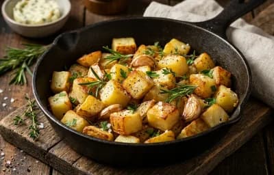 Garlic Herb Potatoes
