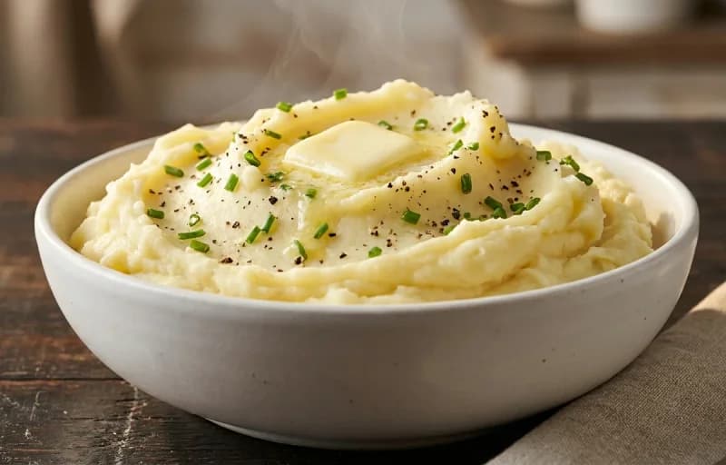 Coq au Vin, Garlic Mashed Potatoes and Sauteed Green Beans