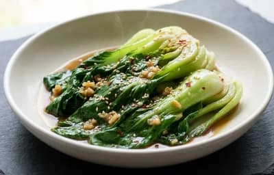 Garlic Stir-Fried Bok Choy