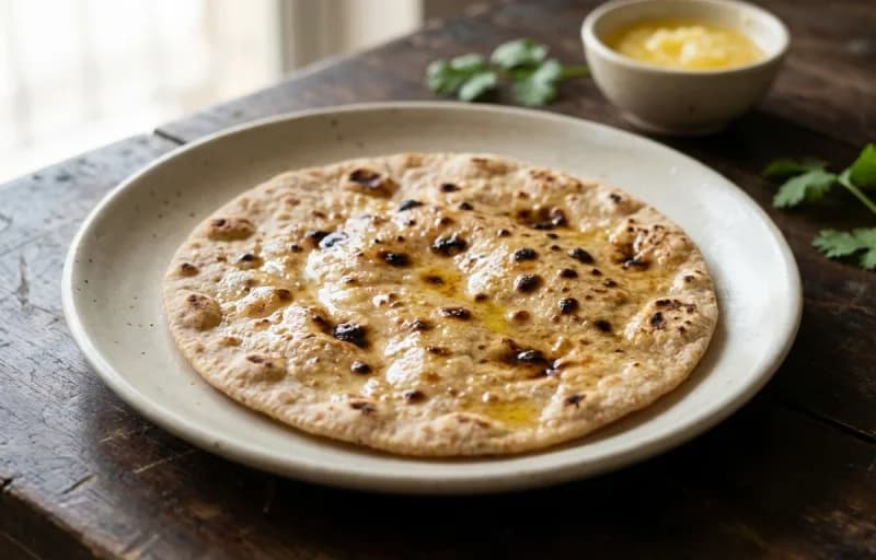 Omelette Curry, Gehu Roti and Sirke Wala Pyaaz - Recipe 2