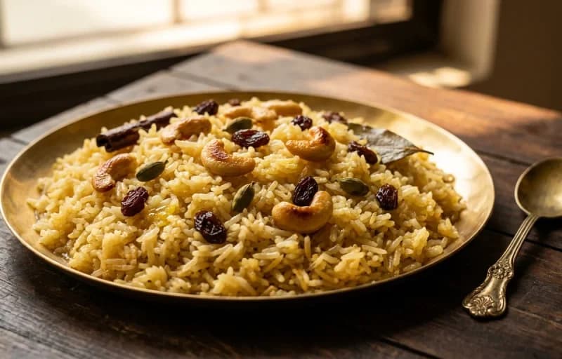 Chitol Maacher Muitha with Ghee Bhat - Recipe 2