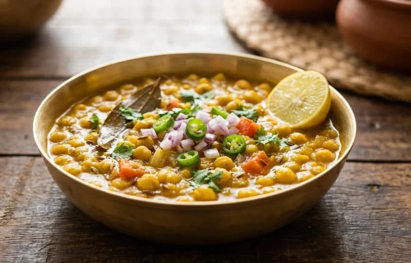 Bihari Litti, Ghughni and Chicken Fry - Recipe 2